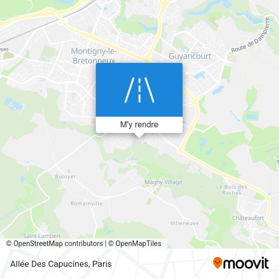 Allée Des Capucines plan