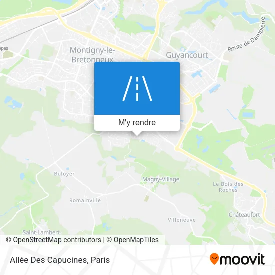 Allée Des Capucines plan