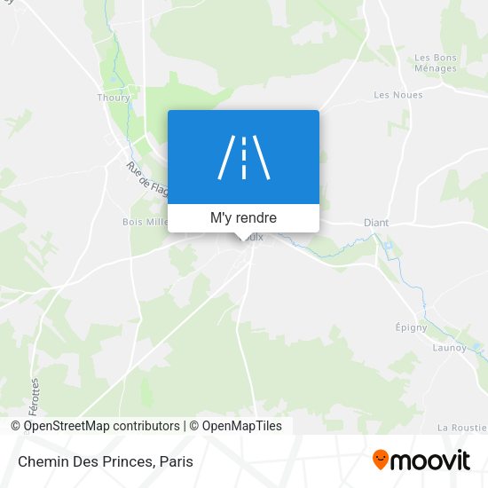 Chemin Des Princes plan