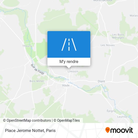 Place Jerome Nottet plan