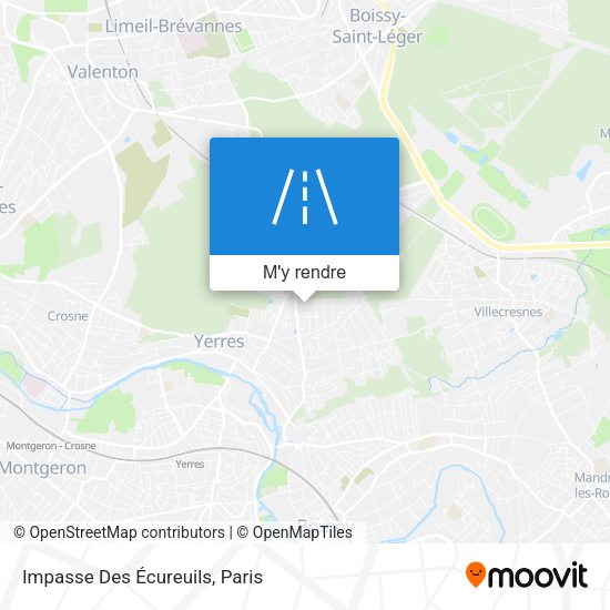Impasse Des Écureuils plan