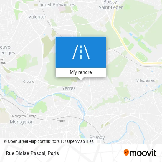 Rue Blaise Pascal plan