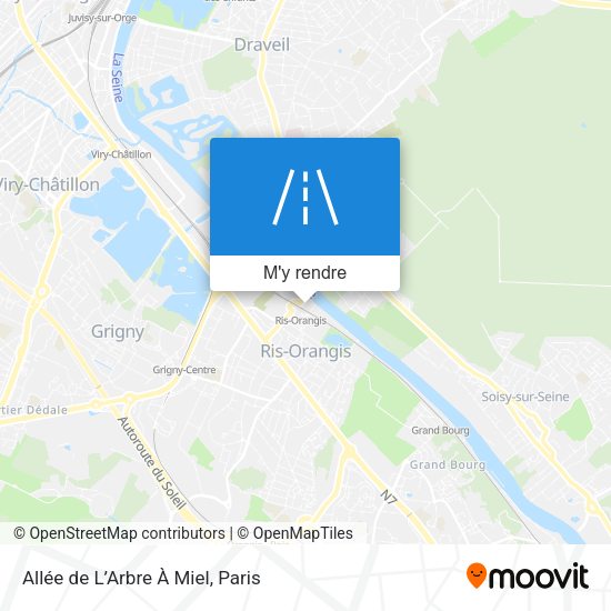 Allée de L’Arbre À Miel plan