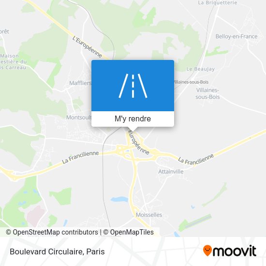 Boulevard Circulaire plan