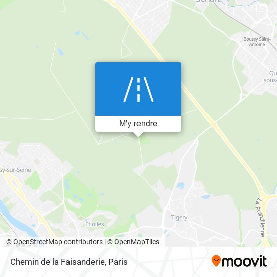 Chemin De La Faisanderie plan