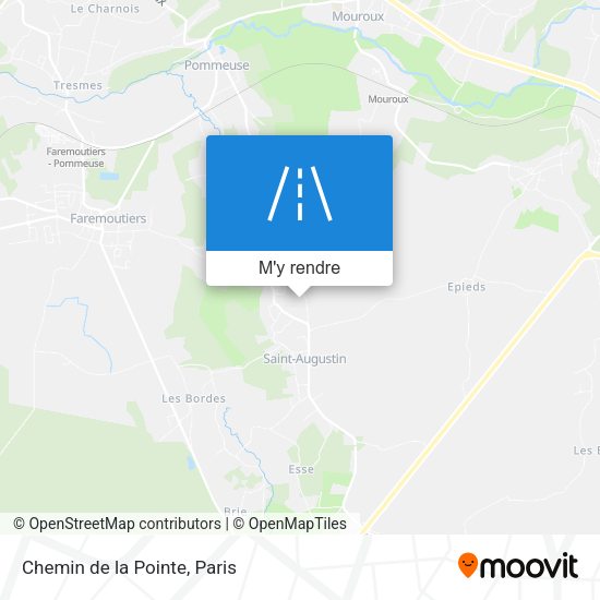 Chemin de la Pointe plan