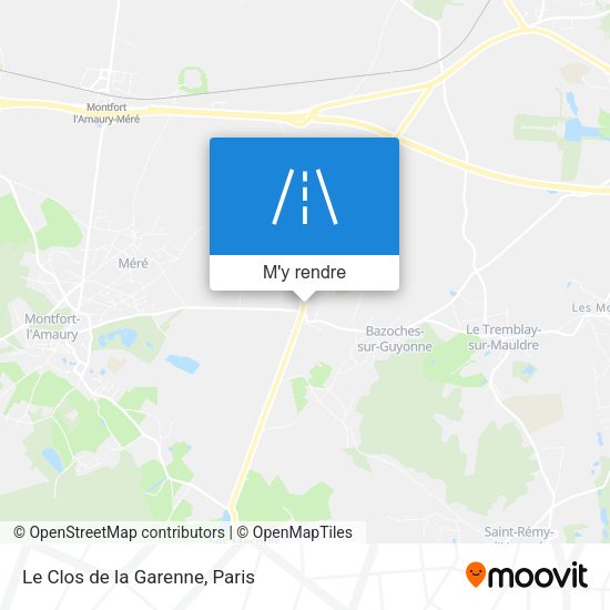 Le Clos de la Garenne plan