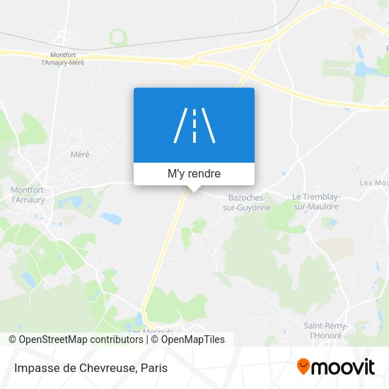 Impasse de Chevreuse plan