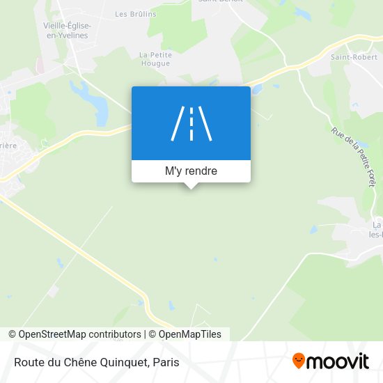 Route Du Chêne Quinquet plan