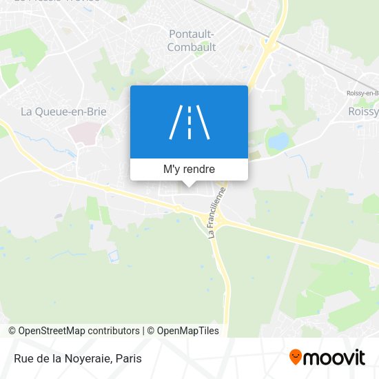 Rue de la Noyeraie plan