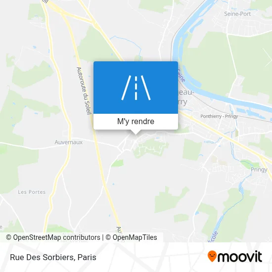 Rue Des Sorbiers plan