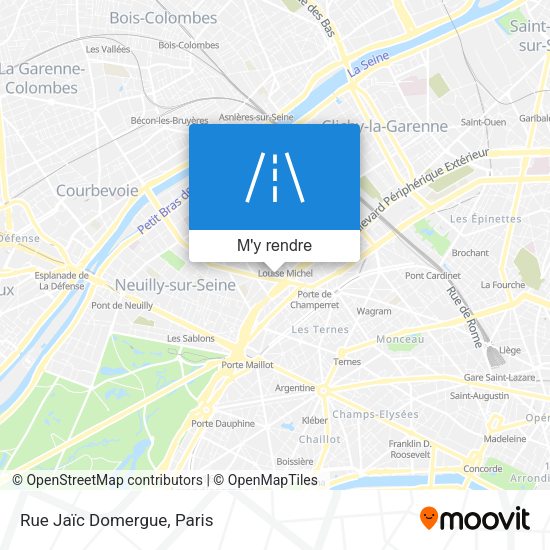 Rue Jaïc Domergue plan