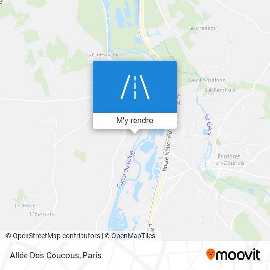 Allée Des Coucous plan