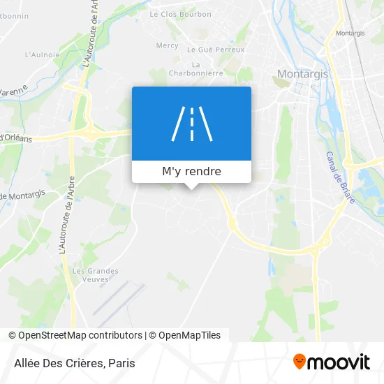 Allée Des Crières plan