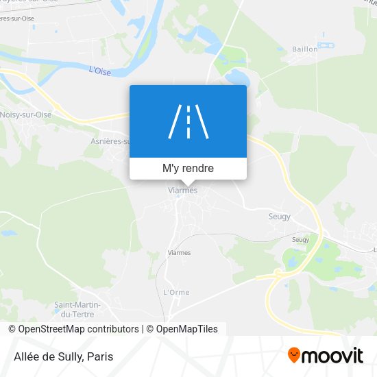 Allée de Sully plan