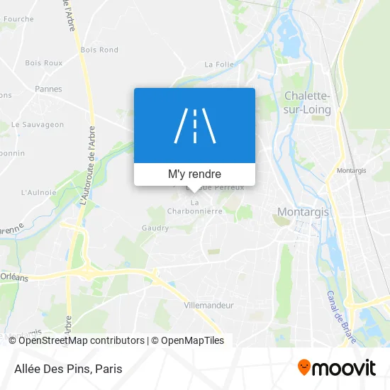 Allée Des Pins plan