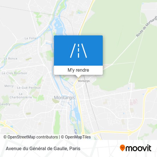 Avenue du Général de Gaulle plan