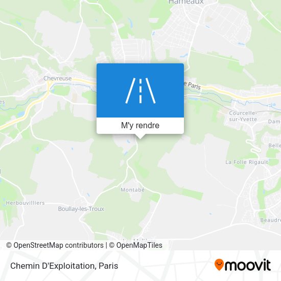 Chemin D'Exploitation plan
