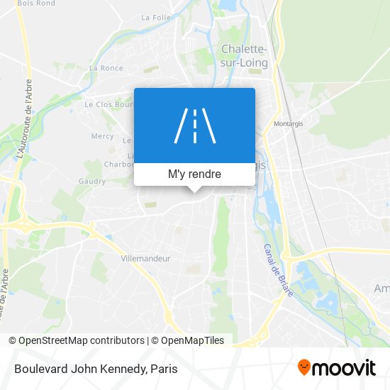 Boulevard John Kennedy plan