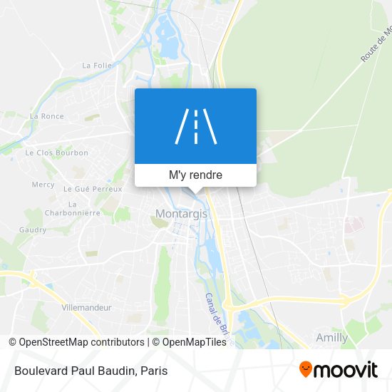 Boulevard Paul Baudin plan