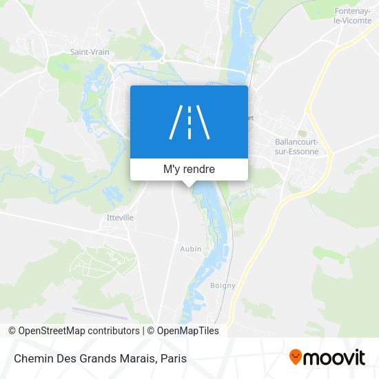 Chemin Des Grands Marais plan