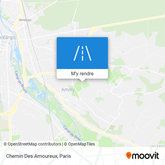 Chemin Des Amoureux plan