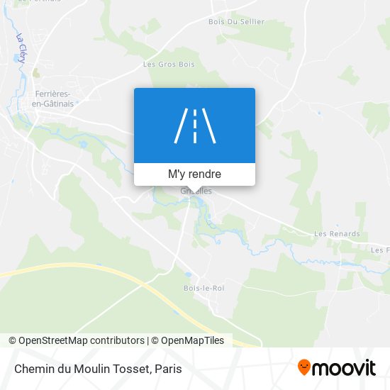 Chemin Du Moulin Tosset plan
