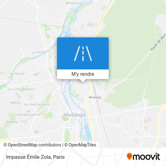 Impasse Émile Zola plan