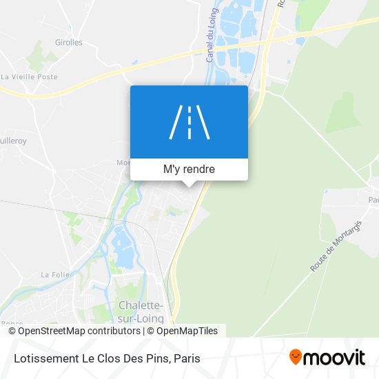 Lotissement Le Clos Des Pins plan