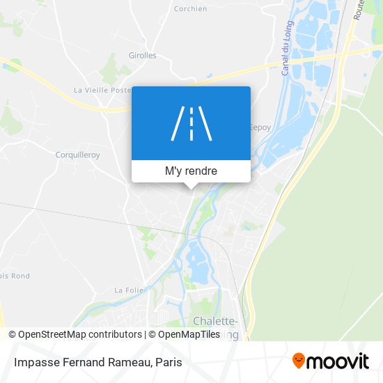 Impasse Fernand Rameau plan