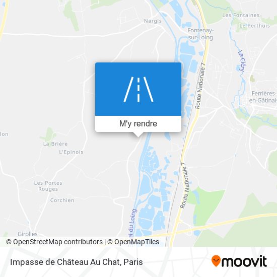Impasse De Château Au Chat plan