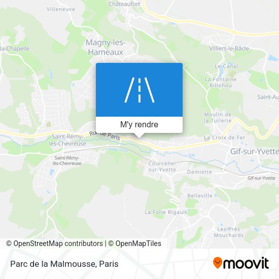 Parc de la Malmousse plan