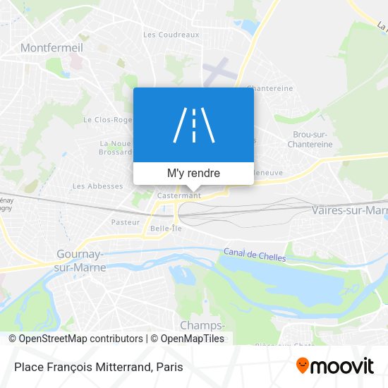 Place François Mitterrand plan