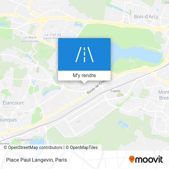 Place Paul Langevin plan