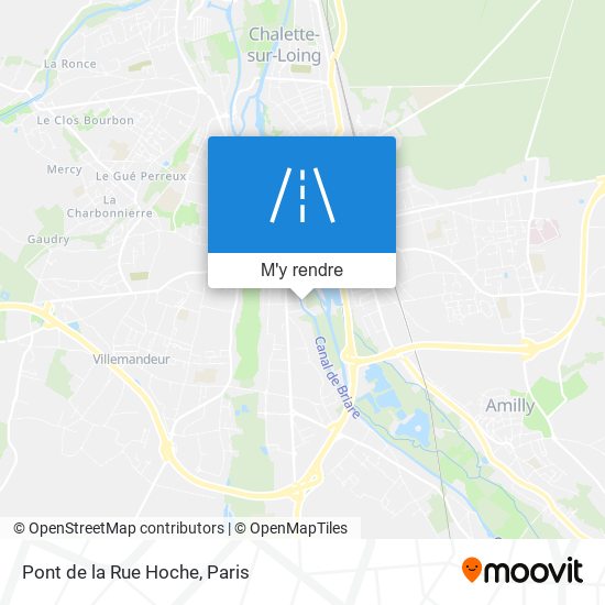 Pont de la Rue Hoche plan