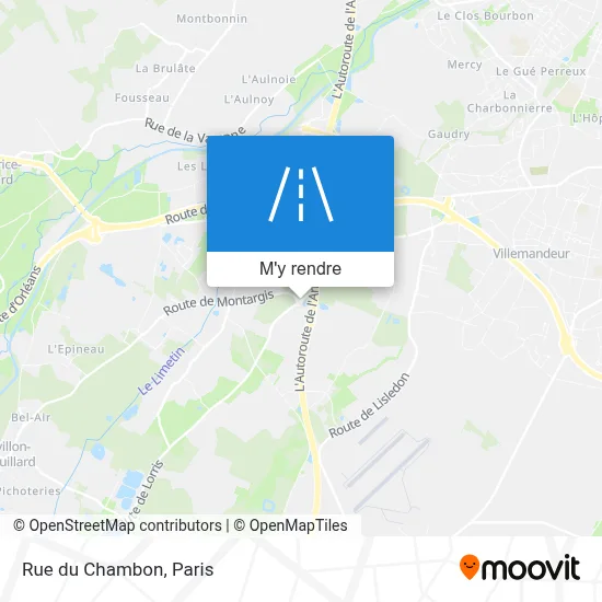 Rue du Chambon plan