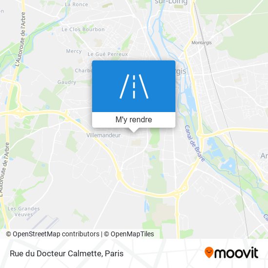 Rue du Docteur Calmette plan