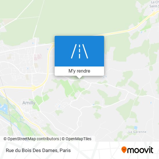 Rue Du Bois Des Dames plan