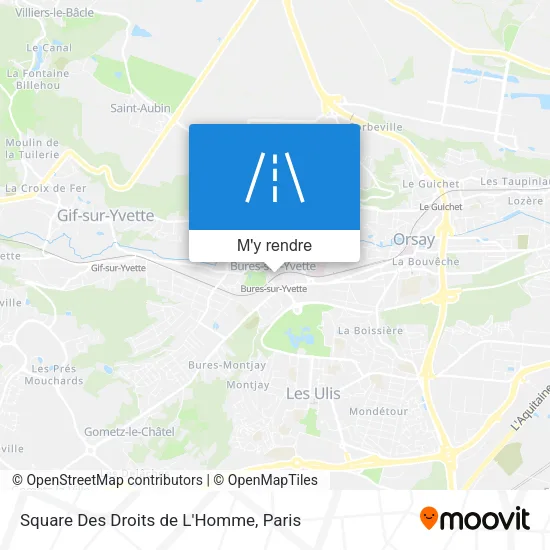 Square Des Droits de L'Homme plan