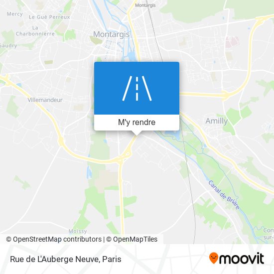 Rue de L'Auberge Neuve plan