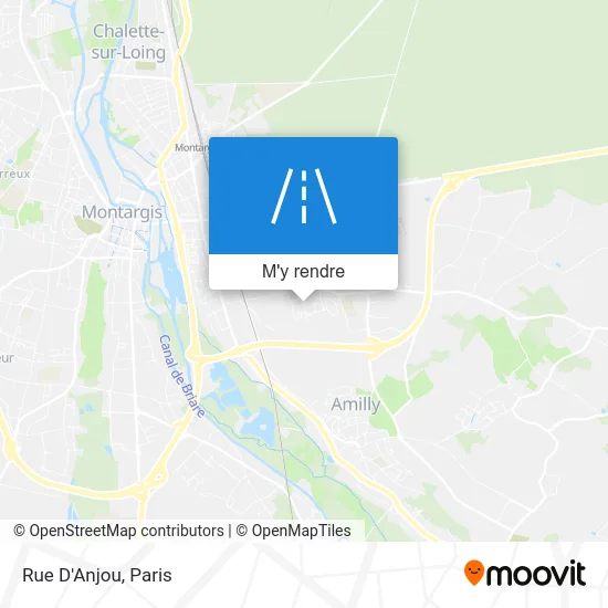 Rue D'Anjou plan