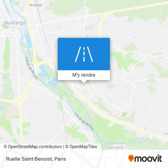 Ruelle Saint-Benoist plan