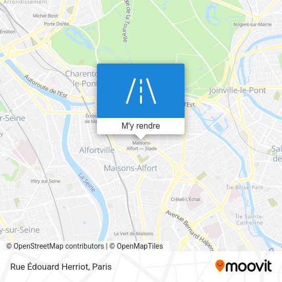 Rue Édouard Herriot plan