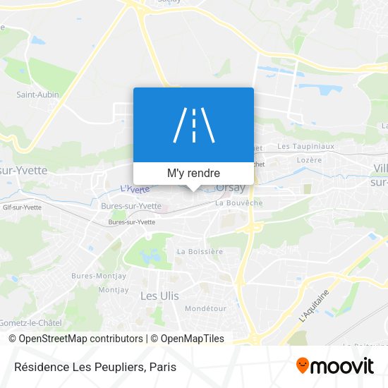 Résidence Les Peupliers plan