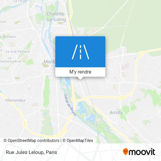 Rue Jules Leloup plan