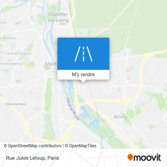 Rue Jules Leloup plan