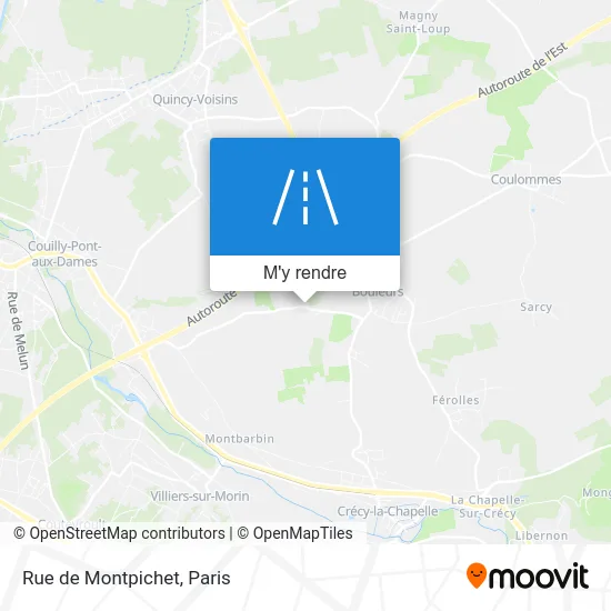 Rue de Montpichet plan