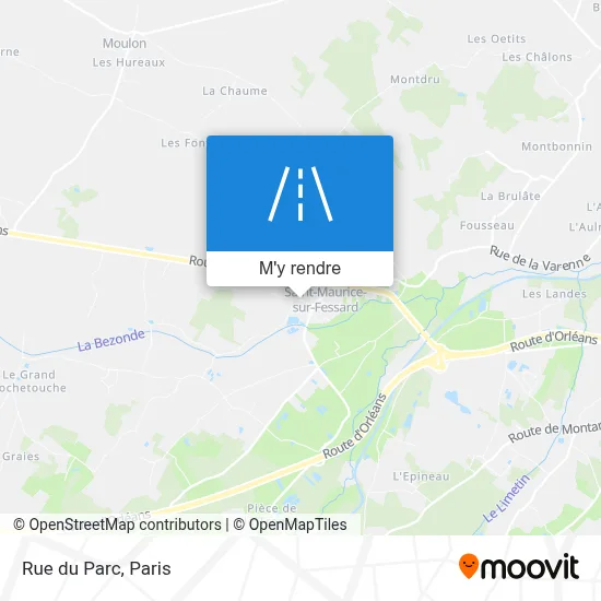 Rue du Parc plan
