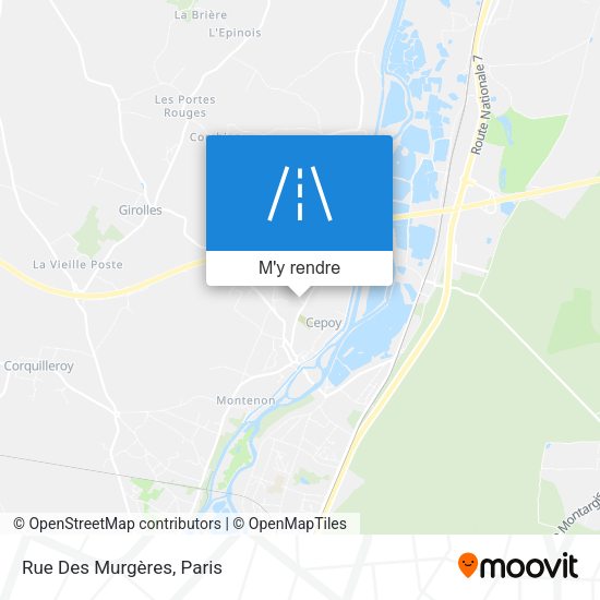 Rue Des Murgères plan