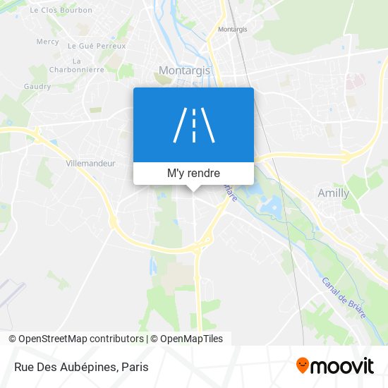 Rue Des Aubépines plan